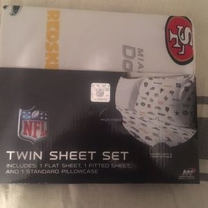 NFL Twin Sheet Set - Brand New in Box